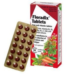 POWER HEALTH Salus Floradix Tablets 84Tabs | Μέταλλα - Ιχνοστοιχεία - Αγορά Online