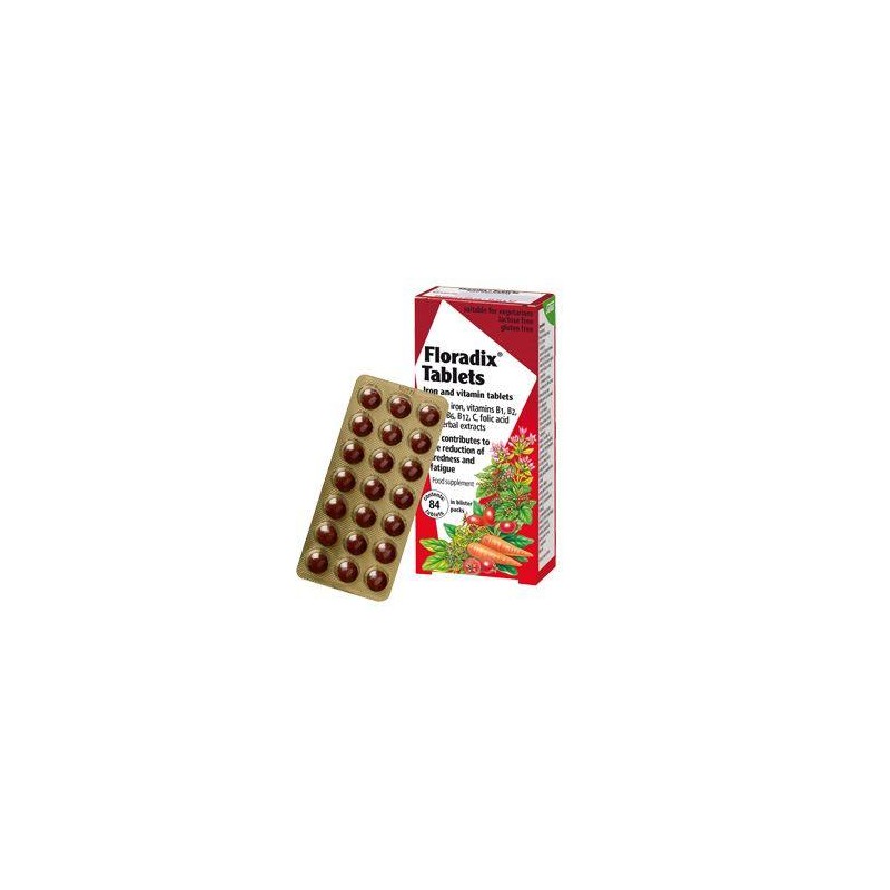 POWER HEALTH Salus Floradix Tablets 84Tabs | Μέταλλα - Ιχνοστοιχεία - Αγορά Online