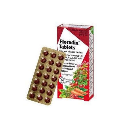 POWER HEALTH Salus Floradix Tablets 84Tabs | Μέταλλα - Ιχνοστοιχεία - Αγορά Online