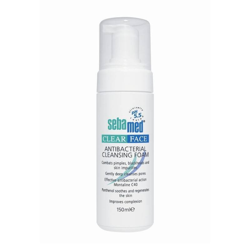 Sebamed Clear Face Antibacterial Clensing Foam 150ml | Πρόσωπο - Αγορά Online