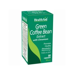 HEALTH AID Green Coffee Bean Extract 60 Caps > Συμπλήρωμα Αδυνατίσματος