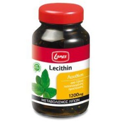LANES Lecithin 1200mg 30caps | Εξειδικευμένες Φόρμουλες - Αγορά Online