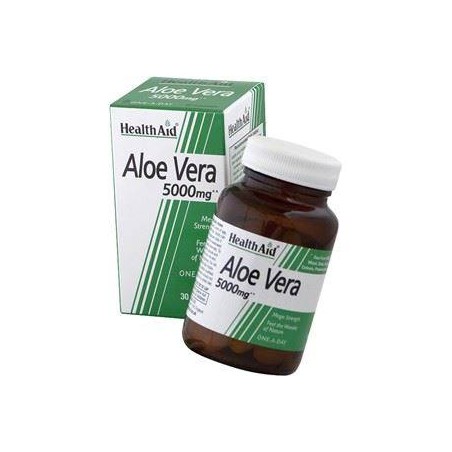 HEALTH AID Aloe Vera 5000mg - 30 Capsules | Βότανα - Αγορά Online