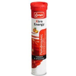 LANES Xtra Energy 20 eff | Βιταμίνες Α-Ζ - Αγορά Online