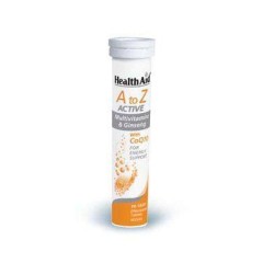 HEALTH AID Α Το Ζ Αctive Multivitamis+q10 -tutti Frutti 20eff | Βιταμίνες Α-Ζ - Αγορά Online