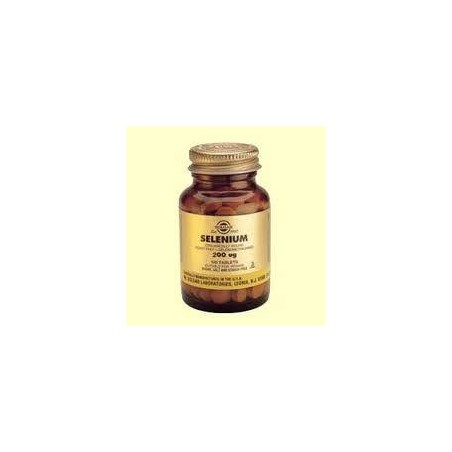 SOLGAR Selenium 200μg Tabs 50s | Μέταλλα - Ιχνοστοιχεία - Αγορά Online