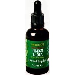 HEALTH AID Herbal Liquid Ginkgo Biloba - 50ml | Superfoods - Υπερτροφές - Αγορά Online