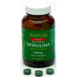 HEALTH AID Spirulina 500mg 60tabs | Superfoods - Υπερτροφές - Αγορά Online
