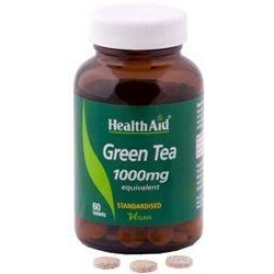 HEALTH AID Green Tea Extract 1000mg 60tabs | Βότανα - Αγορά Online