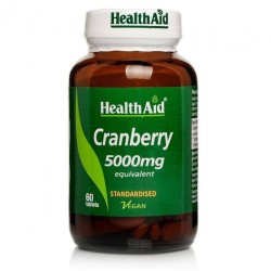 HEALTH AID Herbal Cranberry Extract - 60 Tablets | Superfoods - Υπερτροφές - Αγορά Online
