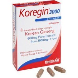 HEALTH AID Koregin 600mg -blister 30's | Superfoods - Υπερτροφές - Αγορά Online