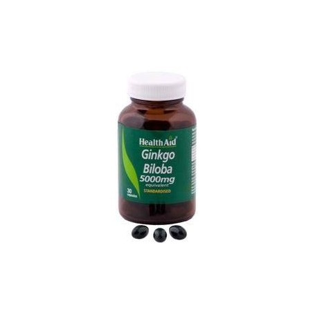 HEALTH AID Herbal Ginkgo Biloba Root Extract - 30 Capsules | Superfoods - Υπερτροφές - Αγορά Online