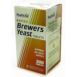 HEALTH AID Super Brewers Yeast - 500 Tablets | HEALTH | Online Φαρμακείο