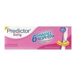 PREDICTOR Early Test Εγκυμοσύνης 6 Ημέρες Νωρίτερα | Εξειδικευμένες Φόρμουλες - Αγορά Online