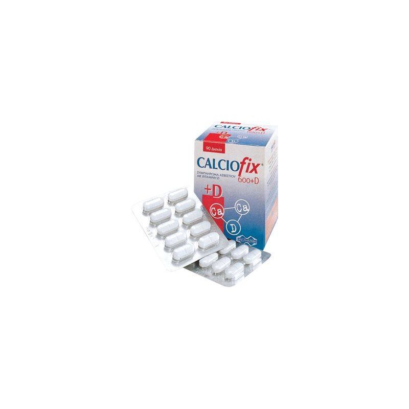Calciofix 600mg + 200IU D3 90tabs | Υγεία - Αγορά Online