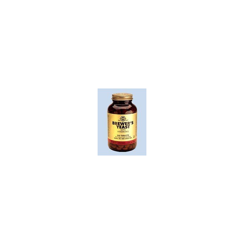 SOLGAR Brewer's Yeast Tabs 250s | Ειδικά Προϊόντα - Αγορά Online