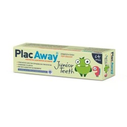Plak Out PLAK OUT Plac Away Junior Teeth Οδοντόκρεμα Πορτοκάλι 6+ Ετών 50ml - Οδοντόκρεμα | Στοματική Υγιεινή