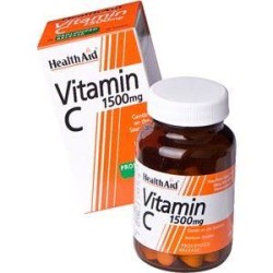 HEALTH AID Vitamin C 1500mg Prolonged Release - 30 Tablets | Κρυολόγημα - Αγορά Online