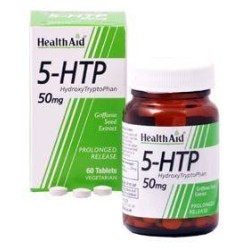 HEALTH AID 5-HTP 50mg - Prolonged Release - 60 Tablets | Υγεία - Αγορά Online