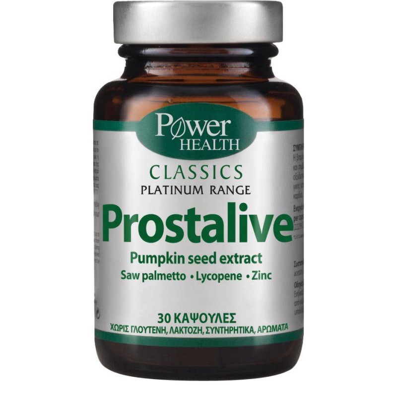 POWER HEALTH Classics Platinum Prostalive 30caps | Υγεία - Αγορά Online