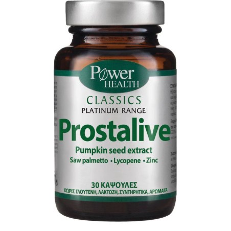 POWER HEALTH Classics Platinum Prostalive 30caps | Υγεία - Αγορά Online