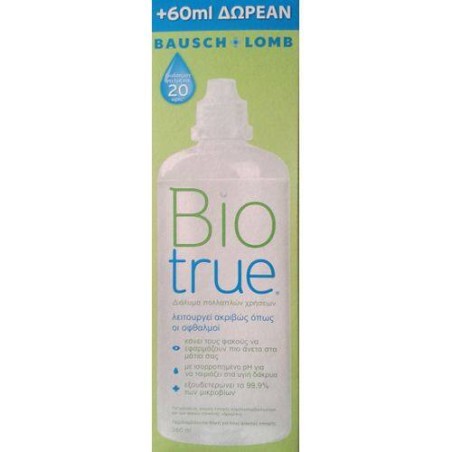 Bausch And Lomb Biotrue Solution Eye 300ml&60ml Gift | Μάτια - Αγορά Online