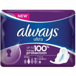 ALWAYS Ultra Long 8τμχ | Χωρίς Ντροπή - Αγορά Online