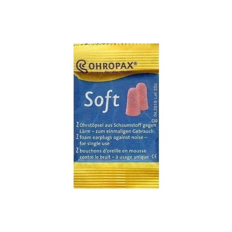 Ohropax Soft Αφρώδεις Ωτοασπίδες, 2 τεμάχια