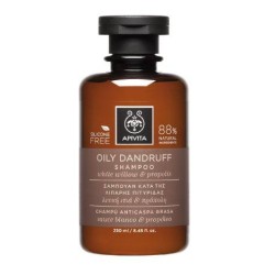 Shampoo against Oily Dandruff with White Yeast & Propolis 250ml
