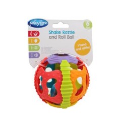 Playgro shake rattle & roll ball