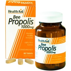 HEALTH AID BEE PROPOLIS 1000MG 60TAB