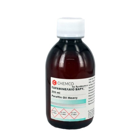 PARAFFIN OIL HEAVY (ΠΑΡΑΦΙΝΕΛΑΙΟ) 200ML