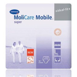 Hartmann Molicare Mobile Super Πάνες Ακράτειας Large 14τμχ