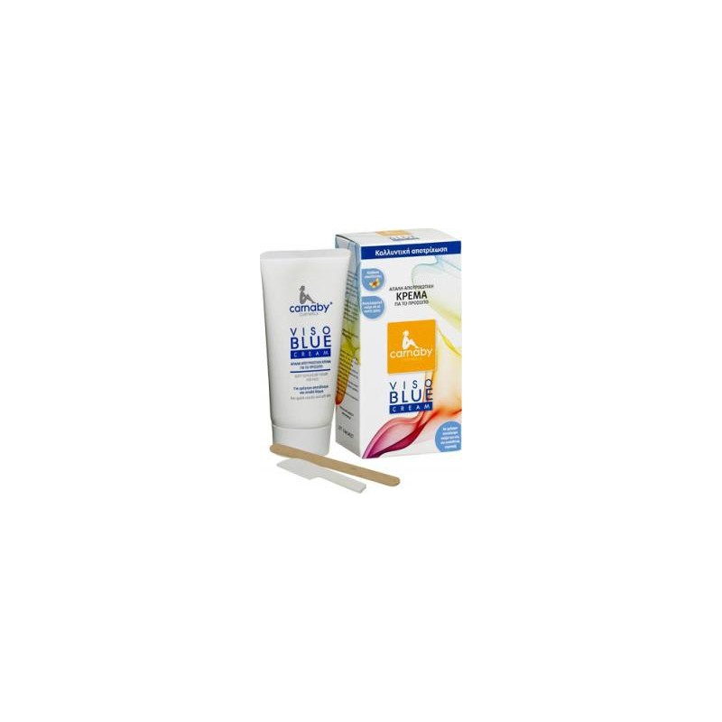 CARNABY Viso Blue Αποτριχωτική Κρέμα Προσώπου 60ml | Σώμα - Αγορά Online