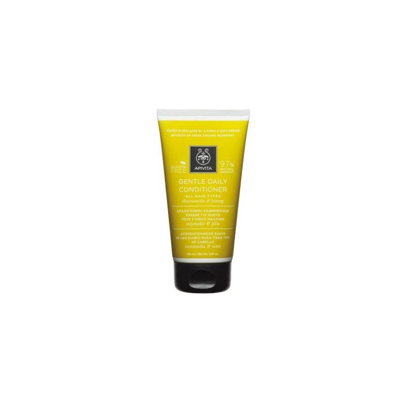 APIVITA Conditioner Καθημερινής Χρήσης για Όλους τους Τύπους Μαλλιών με Χαμομήλι & Μέλι 150ml | Μαλλιά - Αγορά Online
