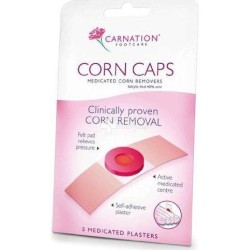 Carnation Corn Caps Επιθέματα Αφαίρεσης Κάλων με Σαλικυλικό Οξύ 5 τμχ