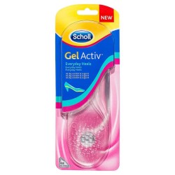 Scholl Gel Activ Everyday Heels Everyday Πάτοι για παπούτσια με τακούνι, 2 τεμάχια