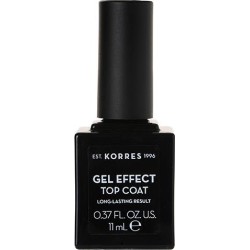 Korres Gel Effect Top Coat Long-Lasting Result 11ml