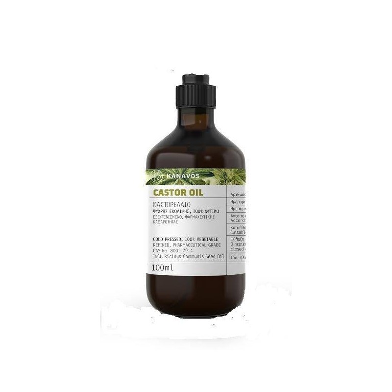 Kanavos Castor Oil Καστορέλαιο, 100ml