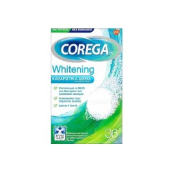 COREGA Καθαριστικά Δισκία Whitening 36tabs - Προϊόν Στοματικής Υγιεινής | Στοματική Υγιεινή