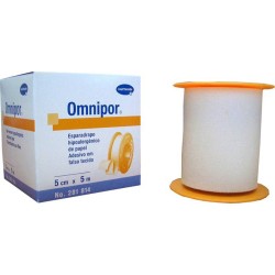 Hartmann Omnipor 5mx5cm Self-adhesive Mounting Tape 1 Piece
