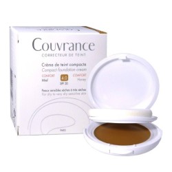 Couvrance Κρέμα Compact για Ξηρές-Πολύ Ξηρές Επιδερμίδες 4.0 Miel Spf30 10gr