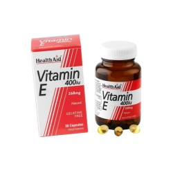 Vitamin E 400iu Natural Vegetarian Capsules 30's