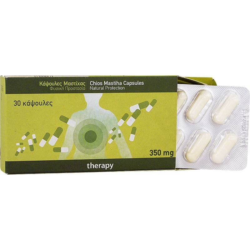 PHARMAQ Mastiha Therapy Συμπλήρωμα Μαστίχας Χίου 350mg, 30 caps