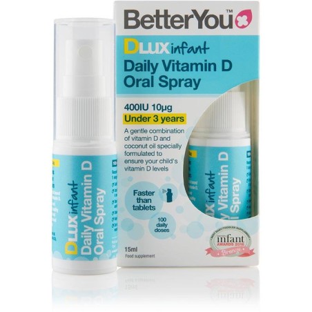 DLux Infant Oral Spray - Βιταμίνη D σε στοματικό spray (15ml) / Για βρέφη έως 3 ετών
