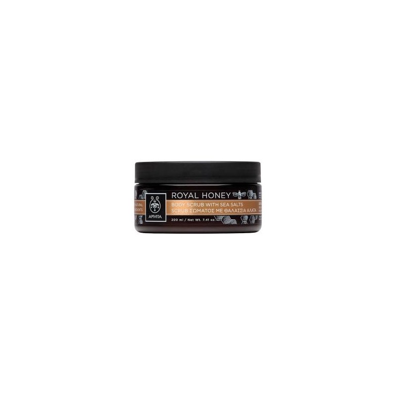Apivita Royal Honey Scrub Σώματος με Θαλάσσια Άλατα 250g | Σώμα - Αγορά Online