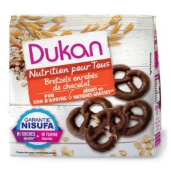 Dukan Expert Pretzels Oatmeal with Chocolate Coating, 100gr
