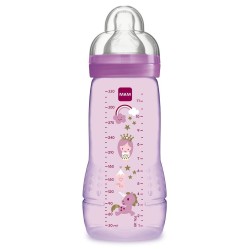 Mam Μπιμπερό Σιλικόνης Baby Bottle 330ml, για βρέφη 4+ μηνών, 330ml