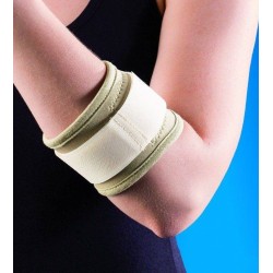 ANATOMICHELP 0069 TENNIS ELBOW SUPPORT WITH PAD ONE SIZE, BEIGE