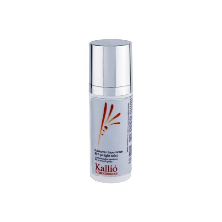 Kallio, Αντιηλιακή κρέμα προσώπου spf 30 ανοιχτό χρώμα 50ml